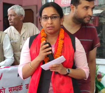 केपी ओलीको ज्यादतीविरुद्ध गठबन्धन बनेको हो: रेनु दाहाल